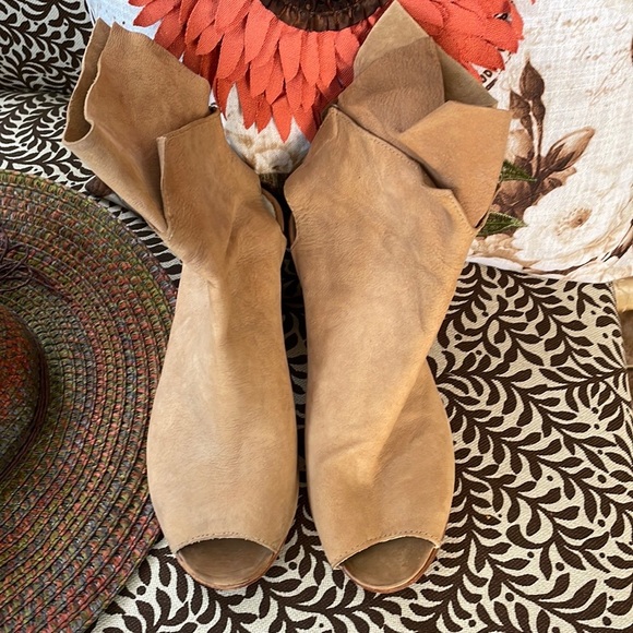 Free People Peep Toe Booties - Picture 2 of 7